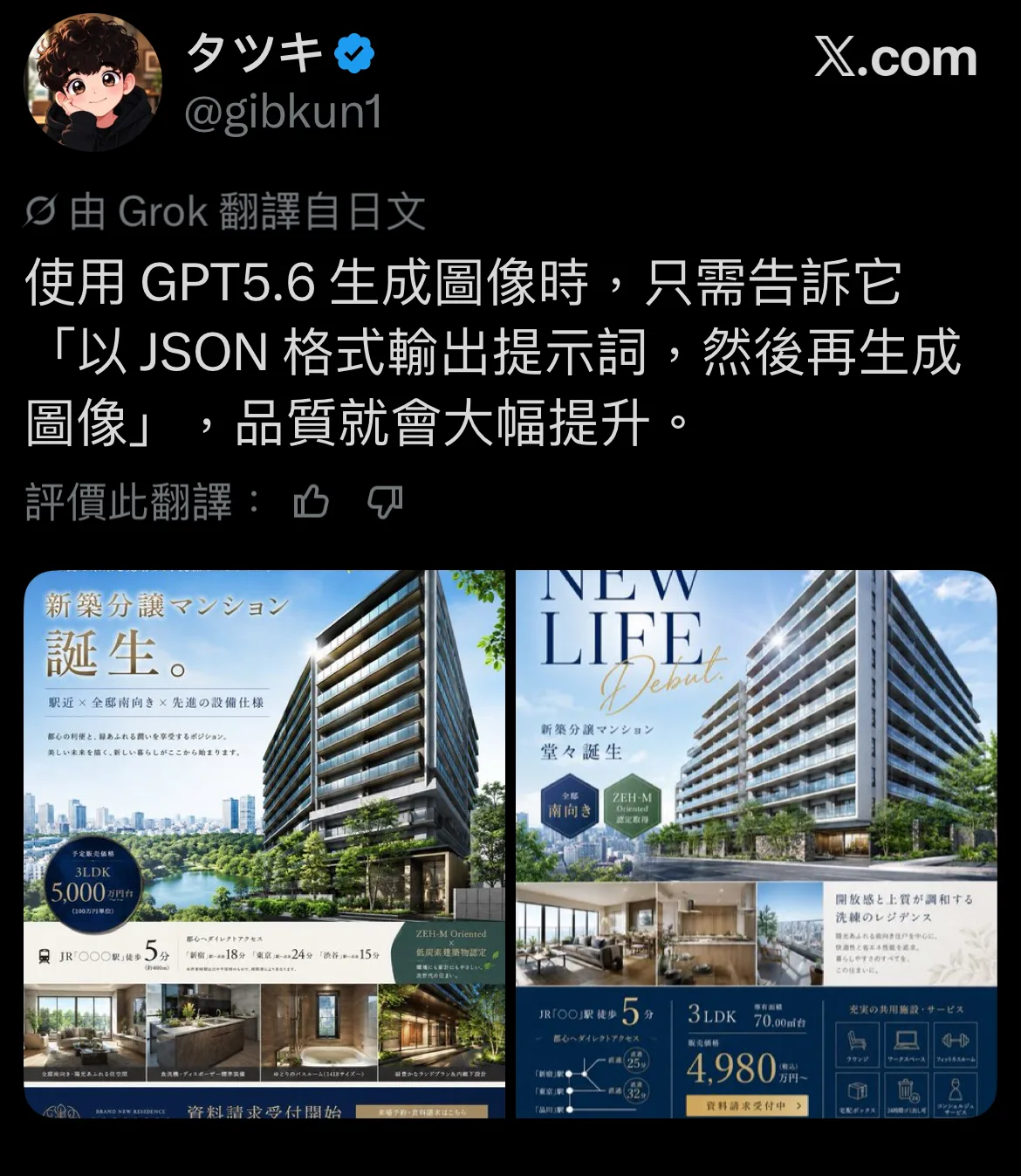 以 JSON 格式输出提示词