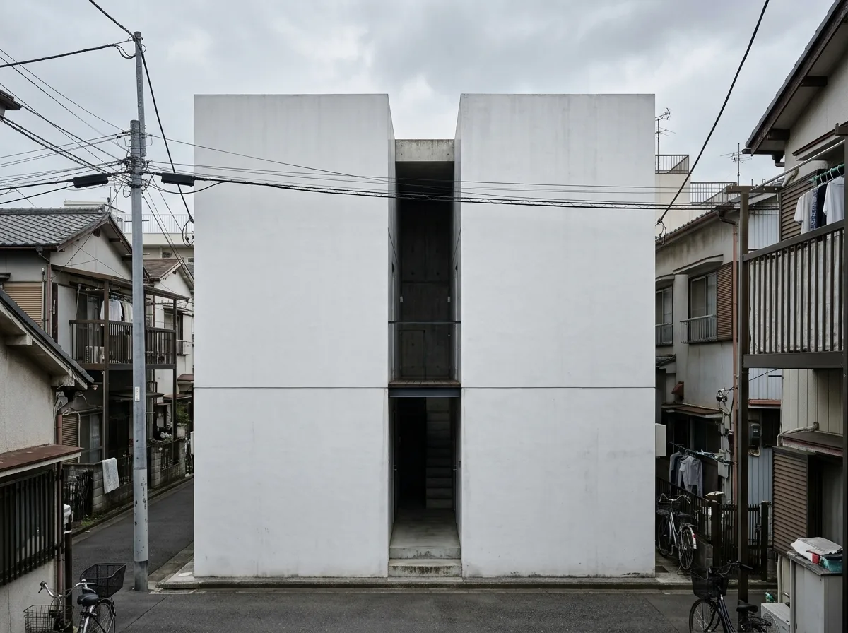 Divided Cube: Two Volumes Diagonally Cut