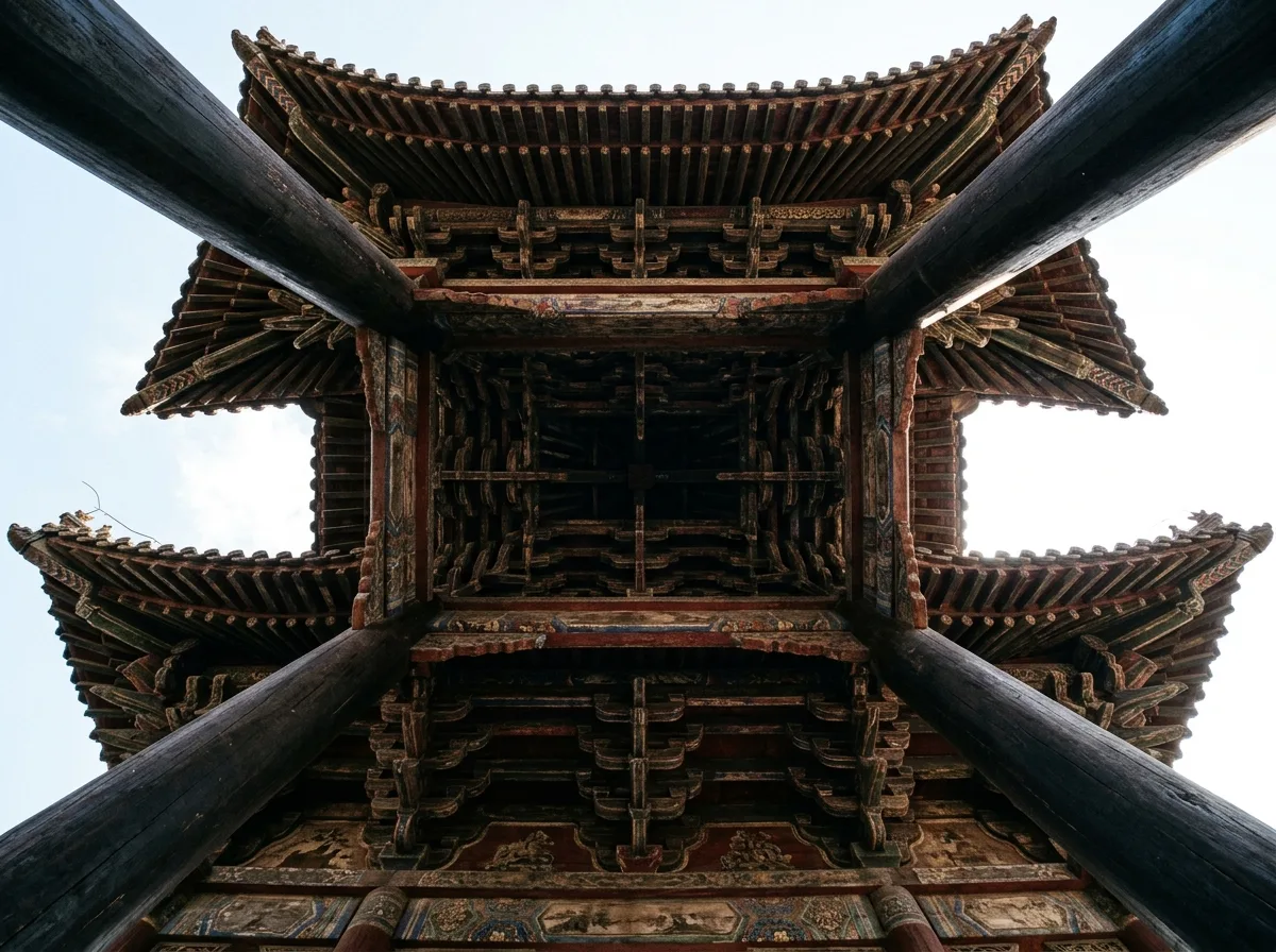 仰视：从下方而来的压迫感