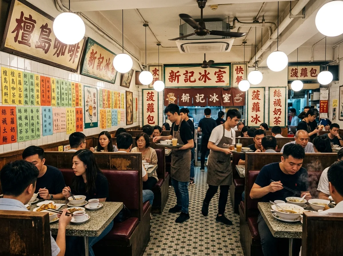 东方复古摩登・茶餐厅