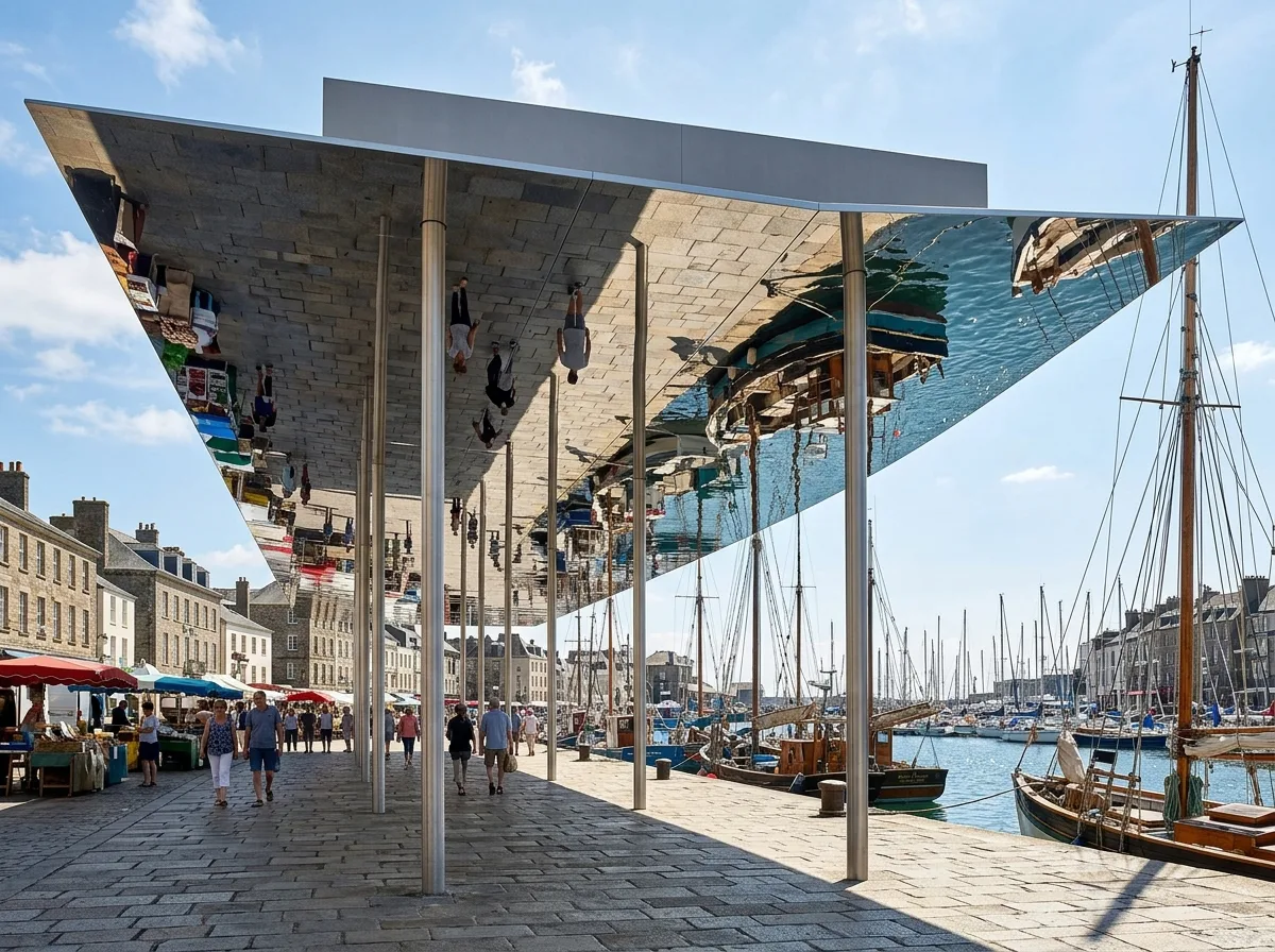 Mirror Stainless Steel Sheets: Reflecting the Harbor Crowd onto the Ceiling