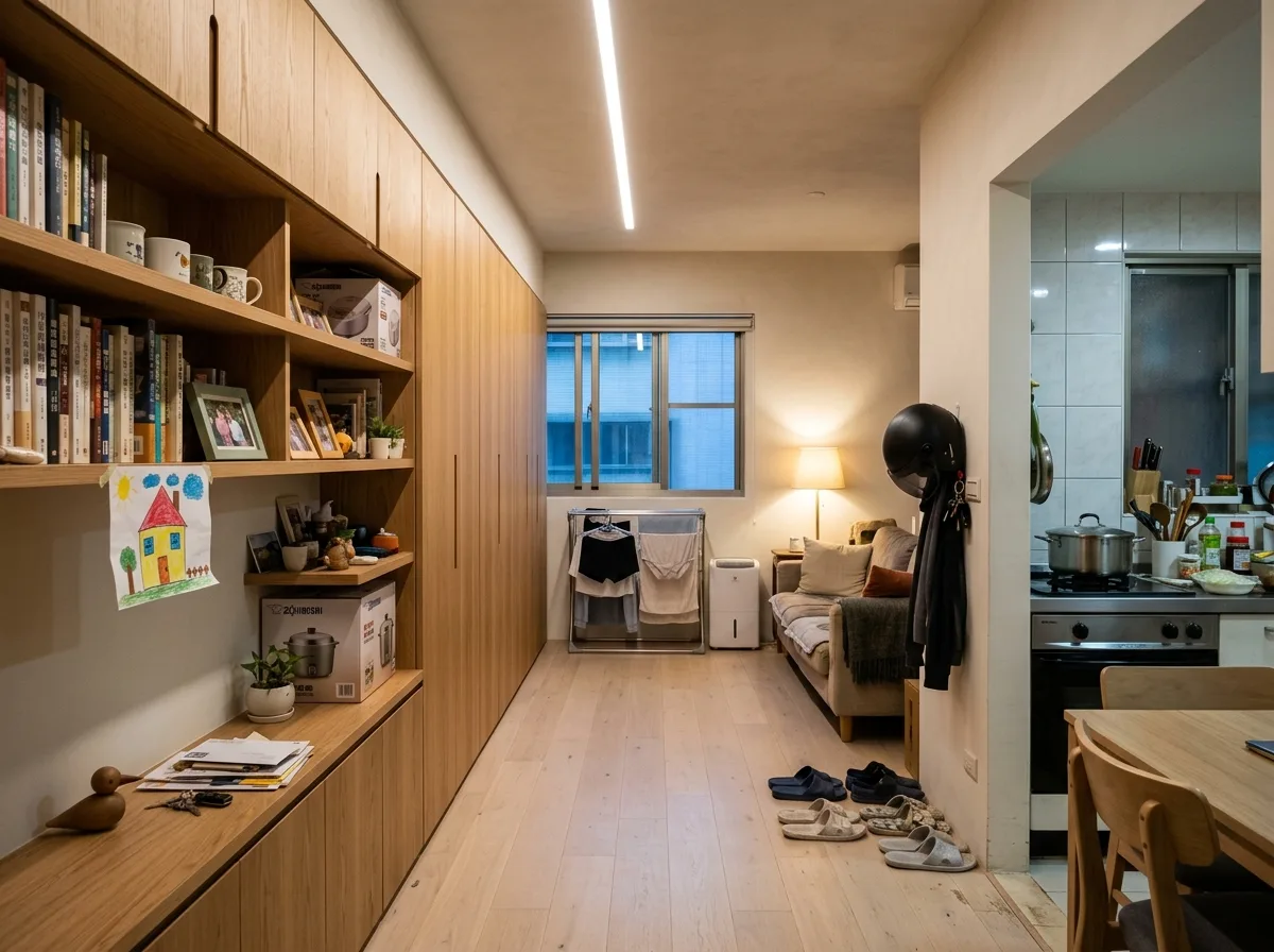 Storage Walls & Traces of Life: Three Years of Living