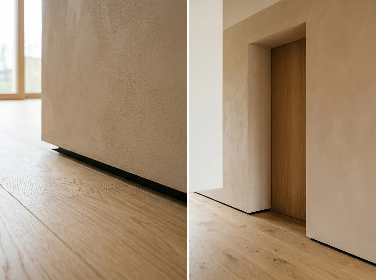 No Edging: Two Materials Meet Directly
