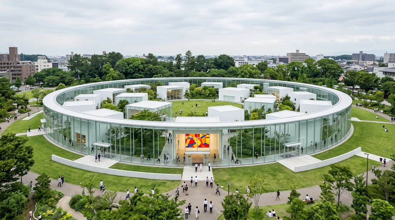社区文化公园：室内外一体的透明场域