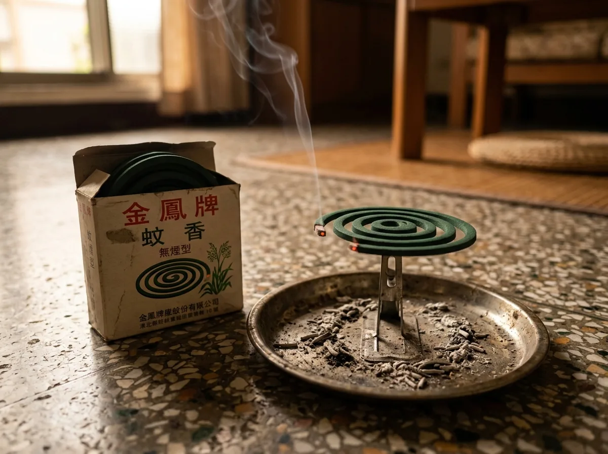 Mosquito Coil and Holder: The Scent of Summer