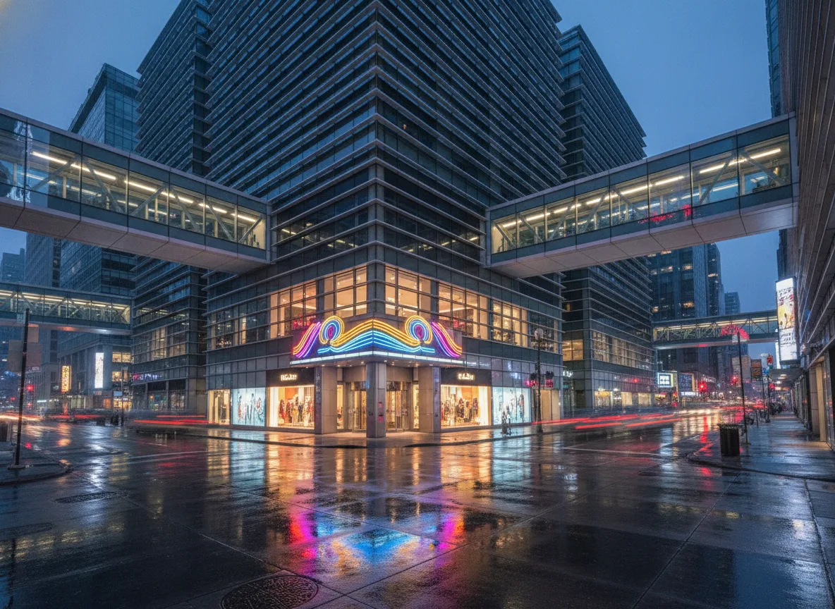 霓虹都會動態建築