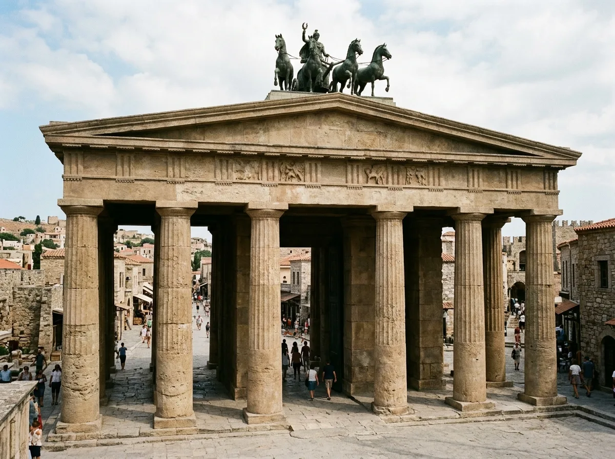Langhans | Brandenburg Gate: Colonnades as Traversable Monuments