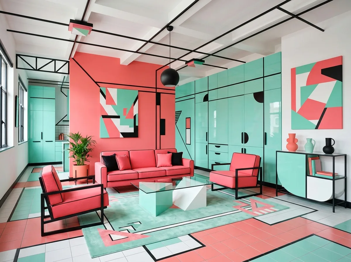 Pink and Mint: Two Iconic Postmodern Colors