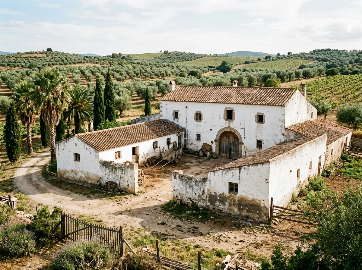 Andalusia・Rural Estates: White Volumes and Palms