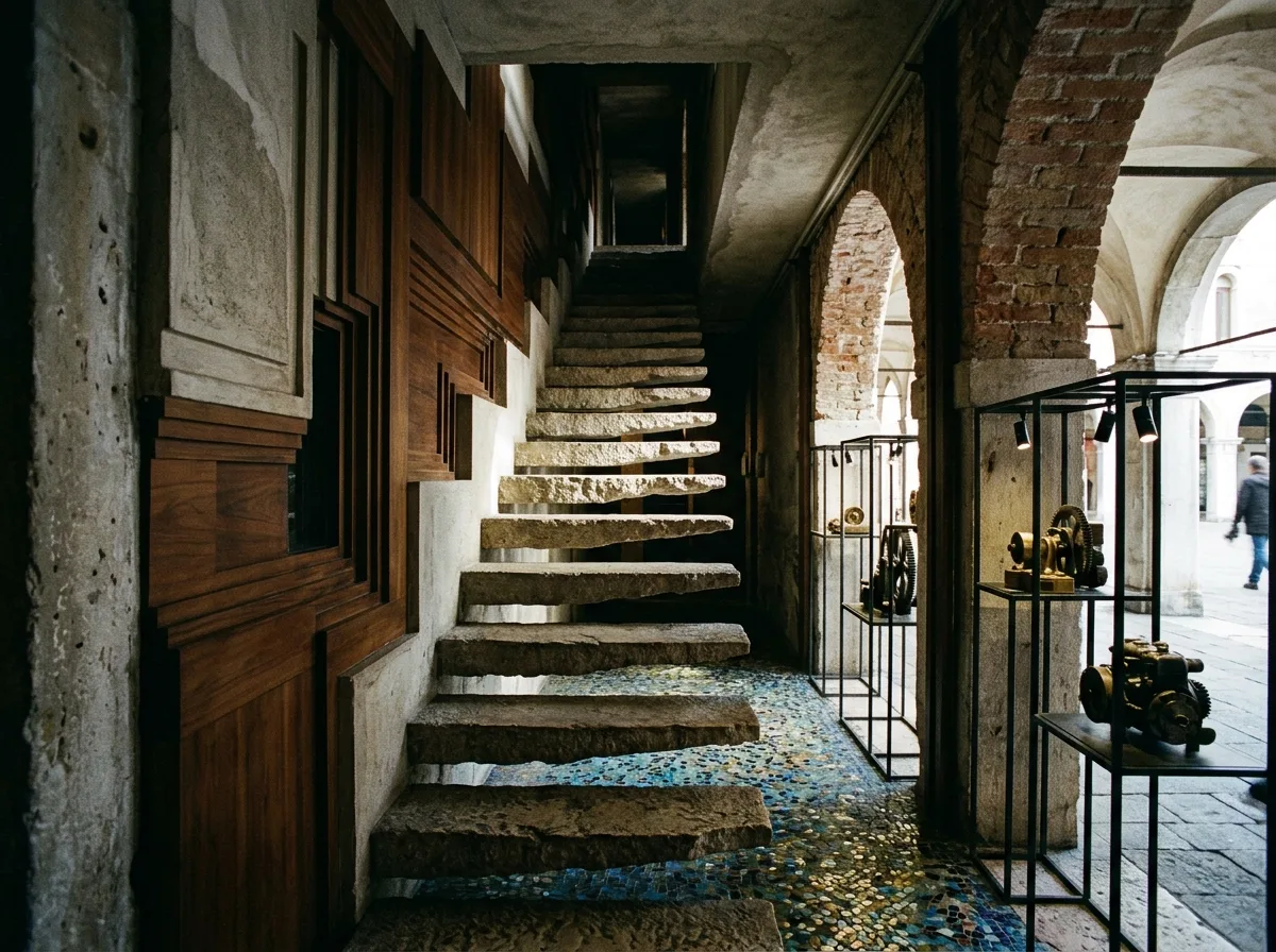 Carlo Scarpa | Olivetti Showroom: A Slit in St. Mark's Square