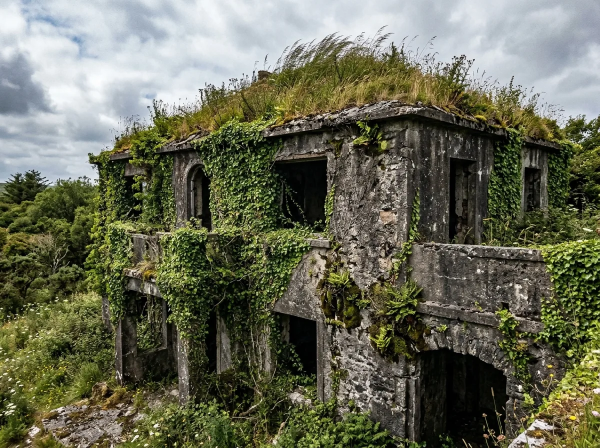 Plants Climbing the Building: Blurring the Boundaries