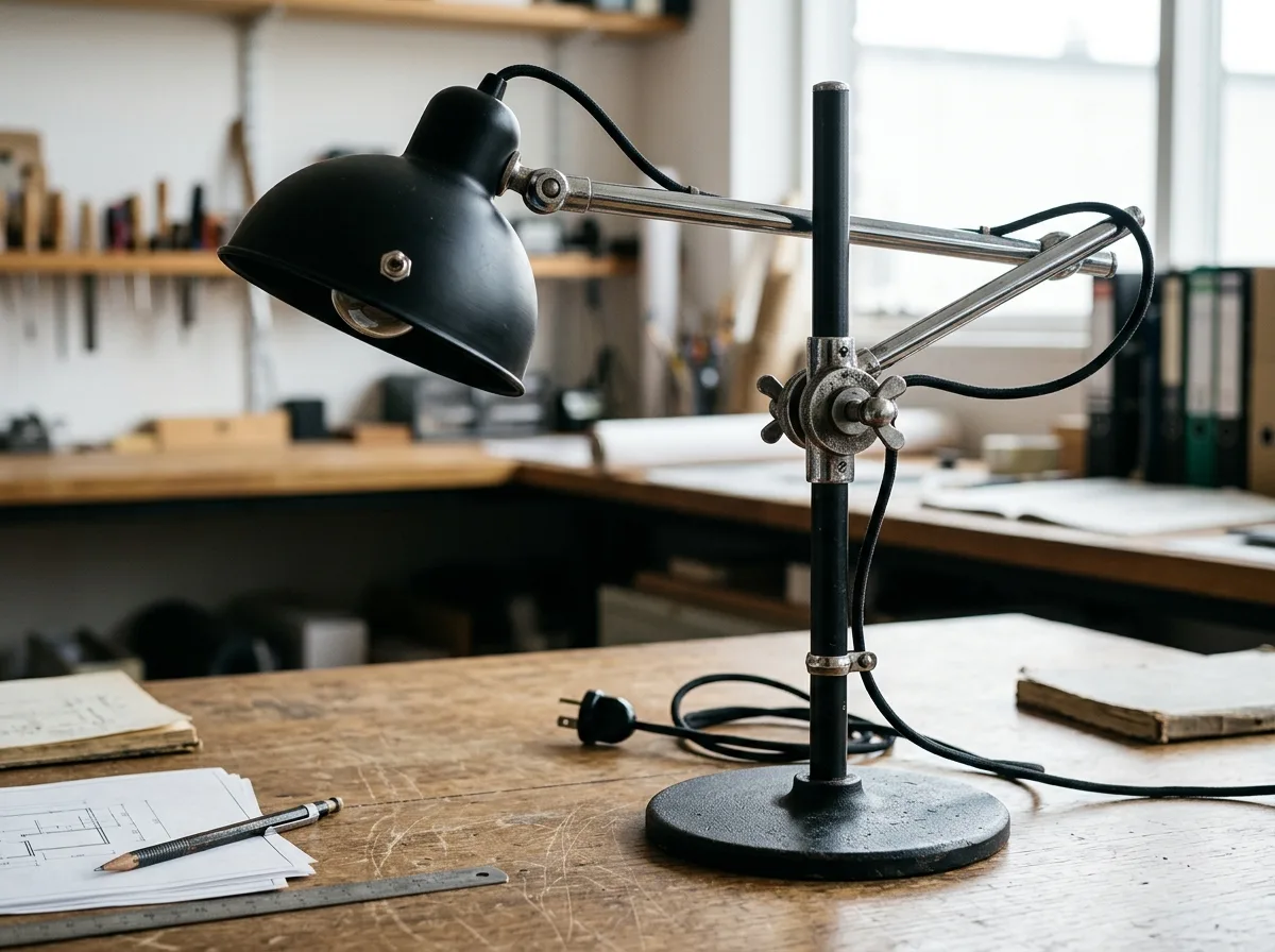 Adjustable Lamp: Function Determines Shape