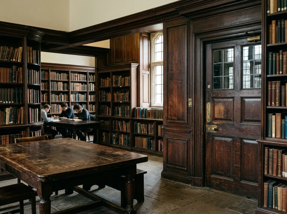 Dark Hardwoods: Oak and Mahogany