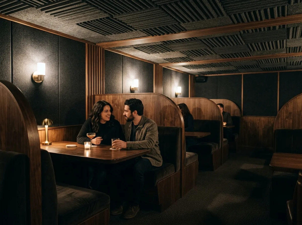 Difference from a Nightclub: People Can Talk