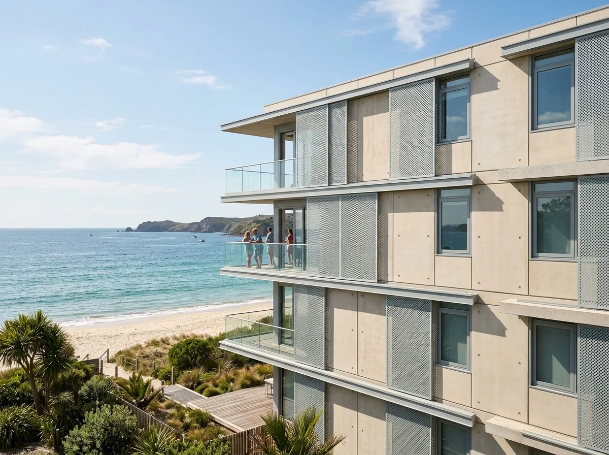 Island Weathering Facade Restoration: Lightweight Salt-Resistant Renovation