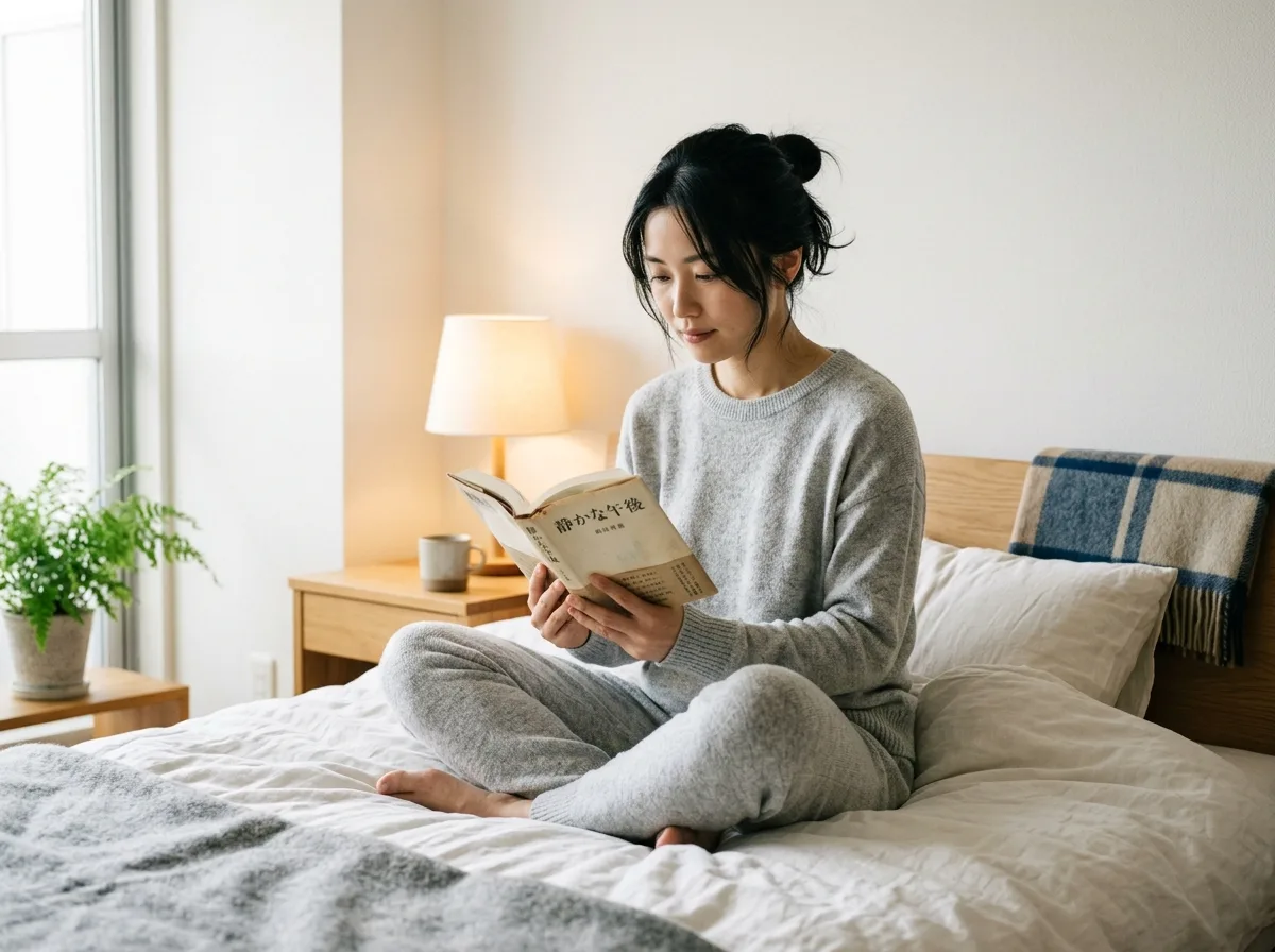 Reading in Bed