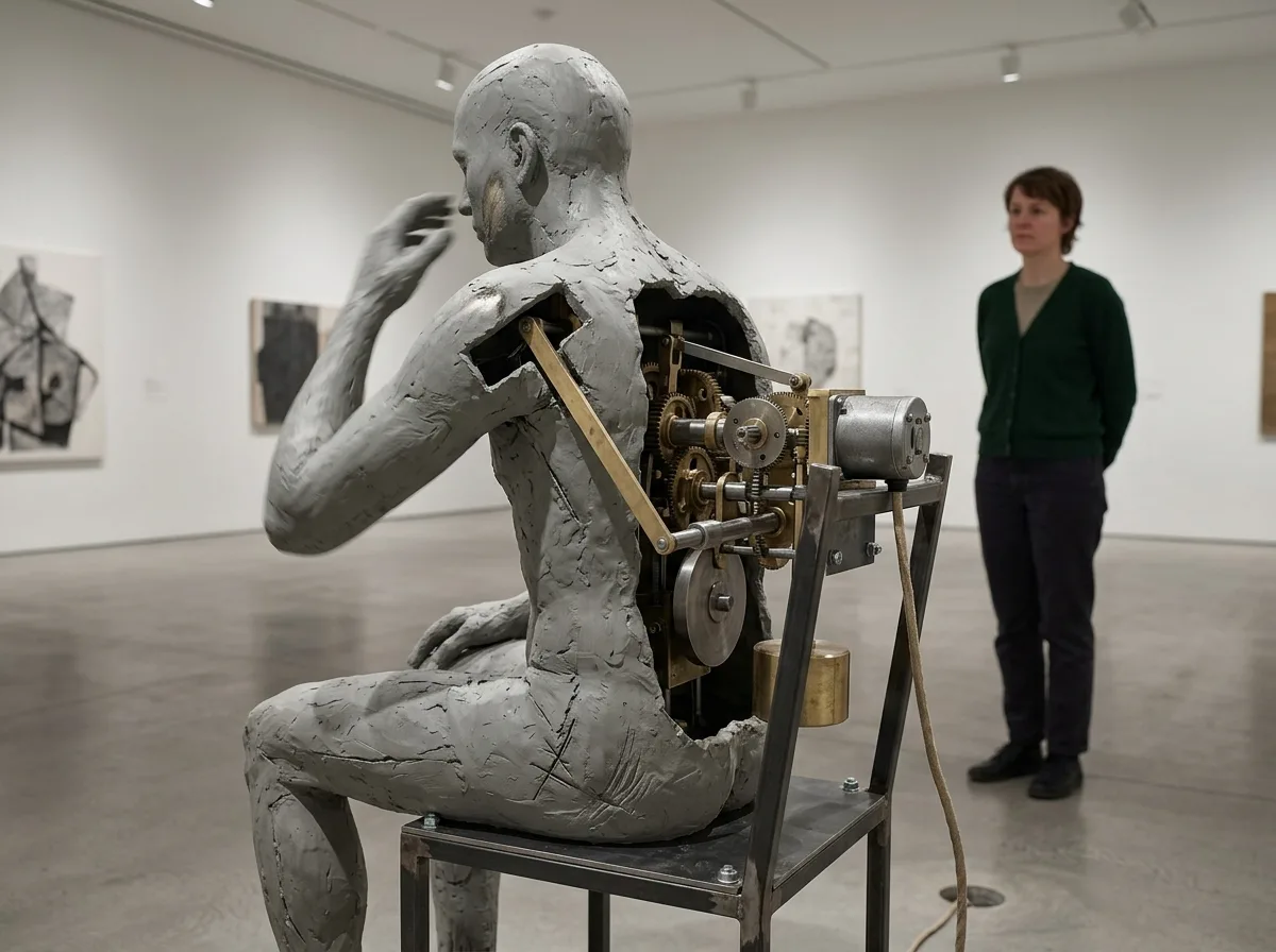 Robotic Doll: Slowly Repeating the Same Action