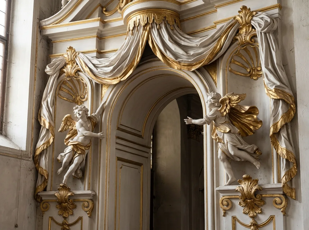 Sculpted Drapery: Fabric Made of Stone