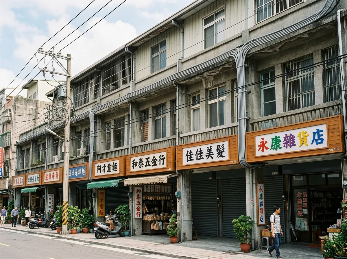 管线与招牌整理：立面清出来
