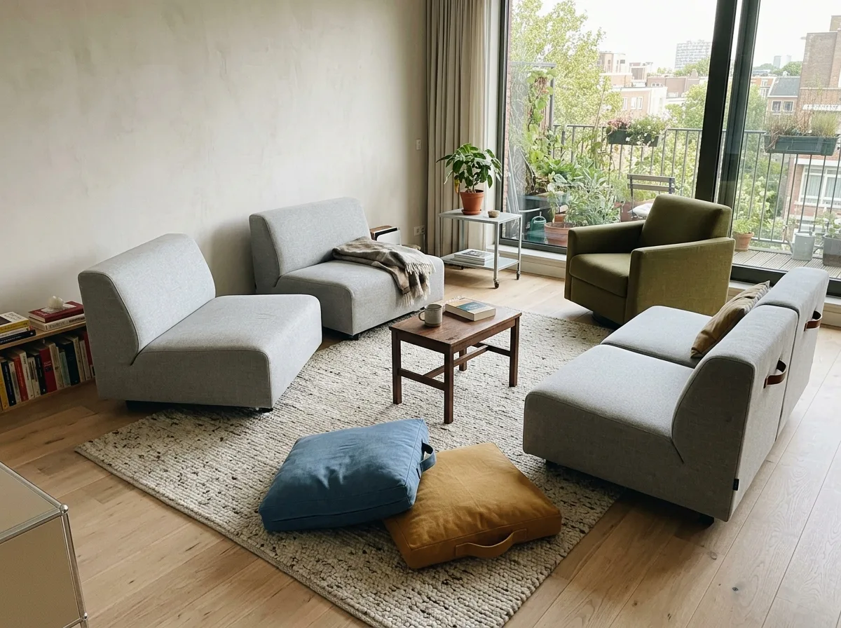 Furniture Can Be Moved: Layout is Not Fixed