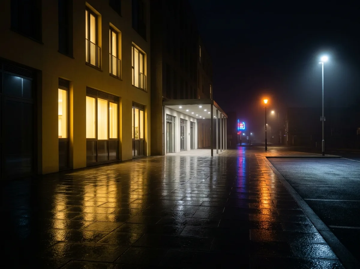 夜景人工光：多色温的共存