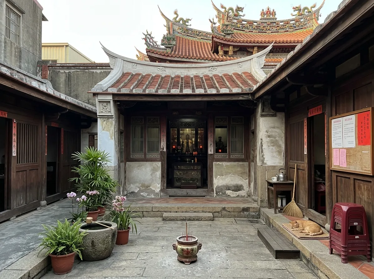 Apse and Aisles: Courtyards Receding in Layers