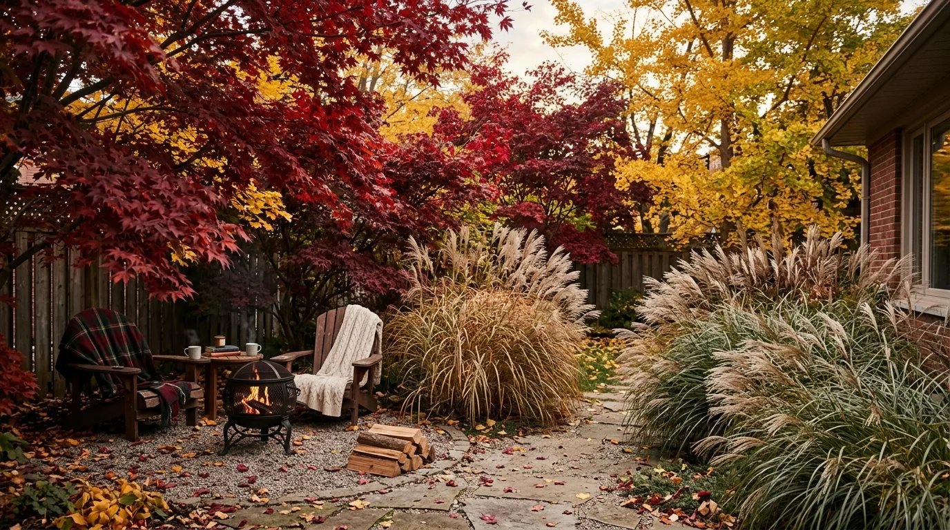 Backyard Garden: Seasonal Changes