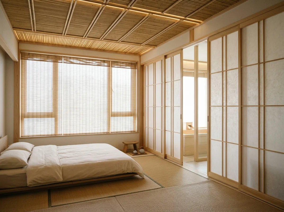 Bamboo and Paper: Translucent Partition Layers