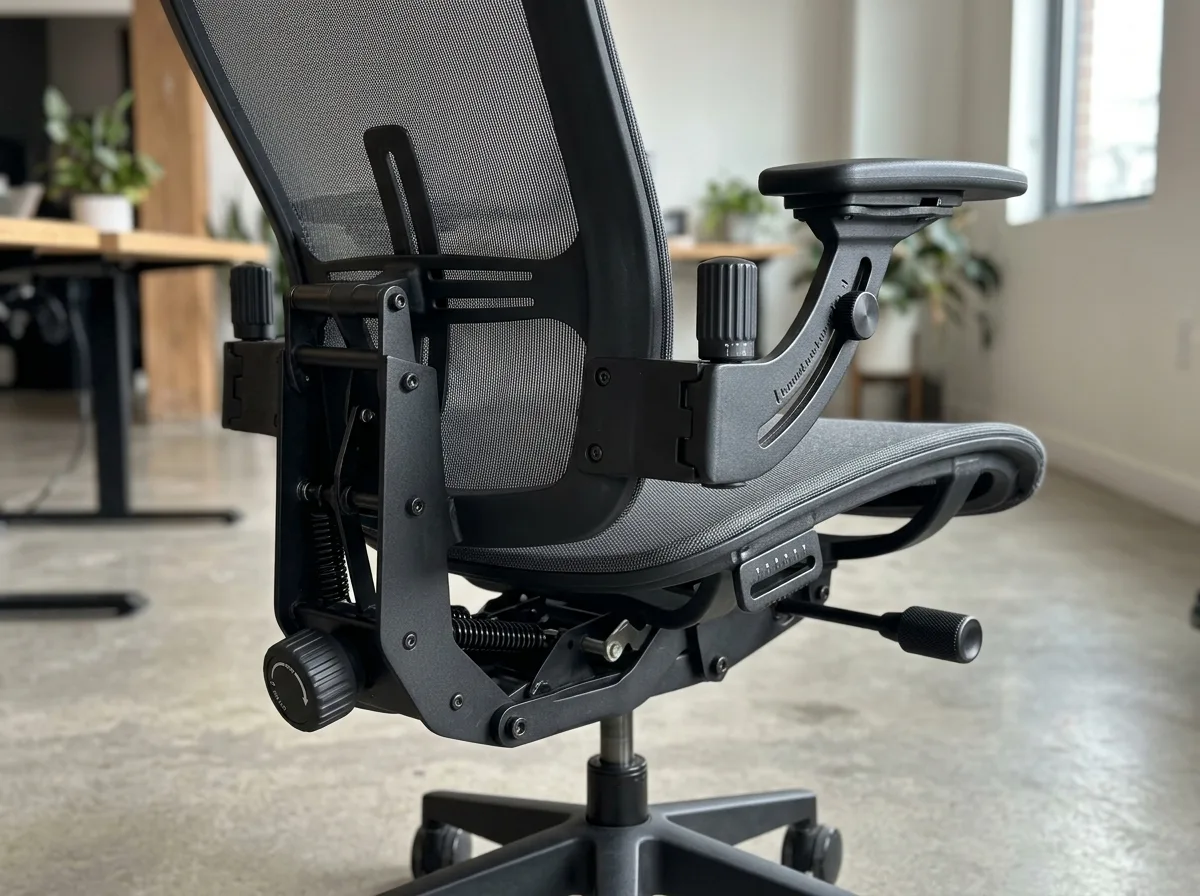 Sapper | Ergonomic Office Chair: Mechanism as Form
