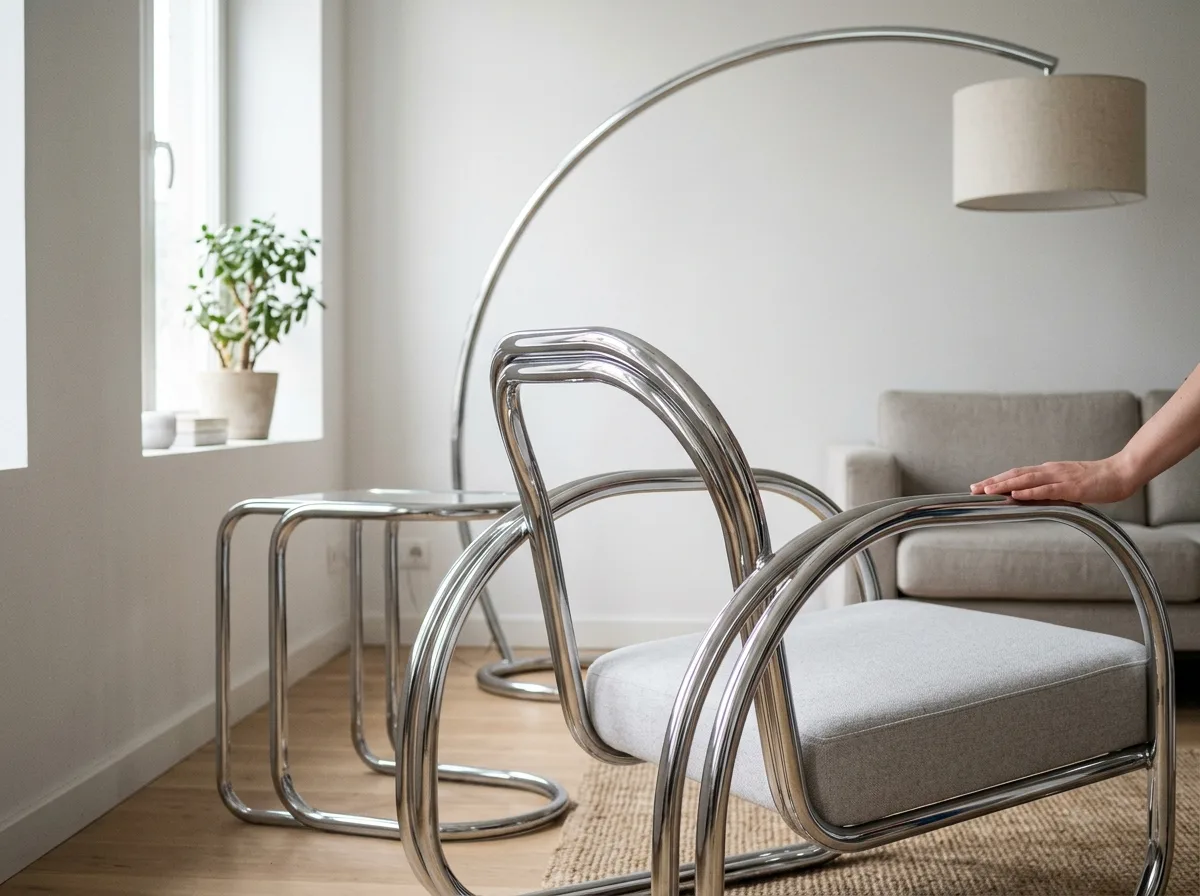 Steel Tubes and Chrome Plating: Polished Metal