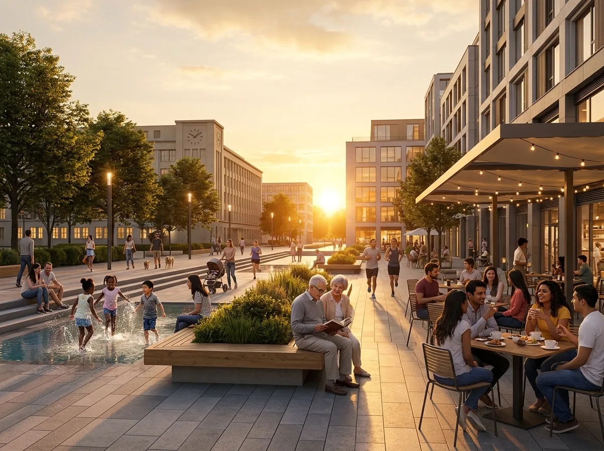 Plaza Vitality: Vignettes of Diverse and Inclusive Living