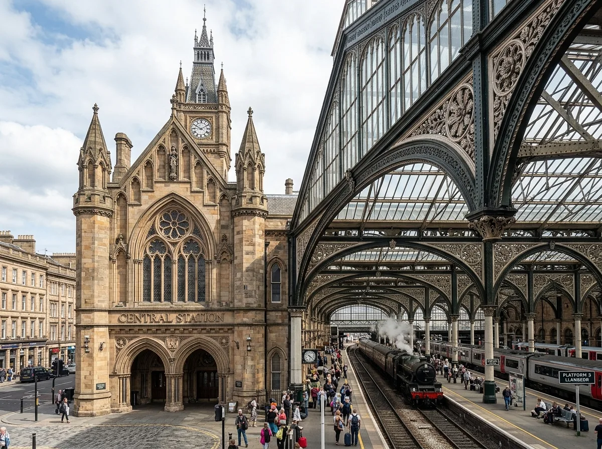 Gothic Revival: Train Stations