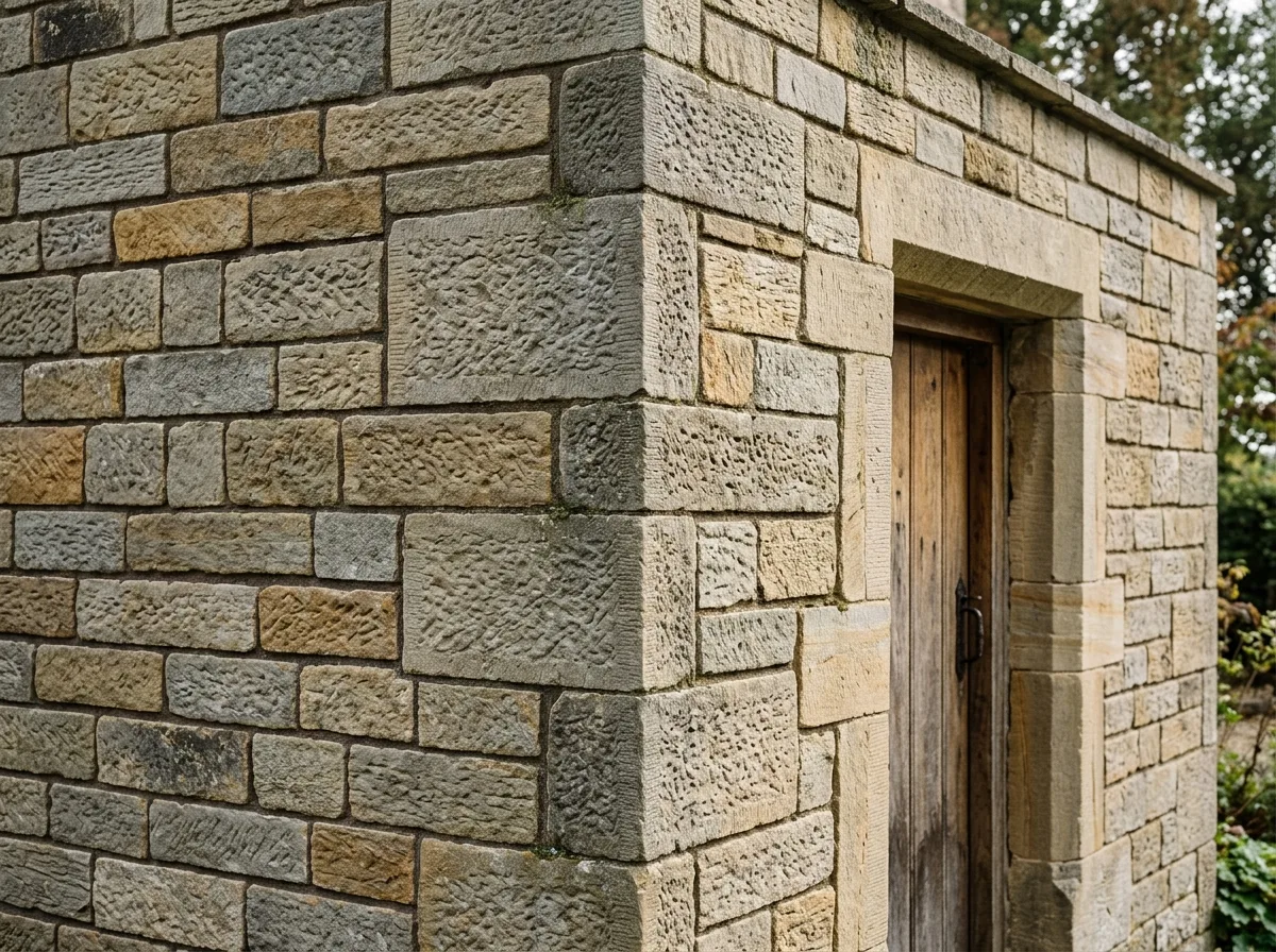 Exposed Stone and Mortar Joints