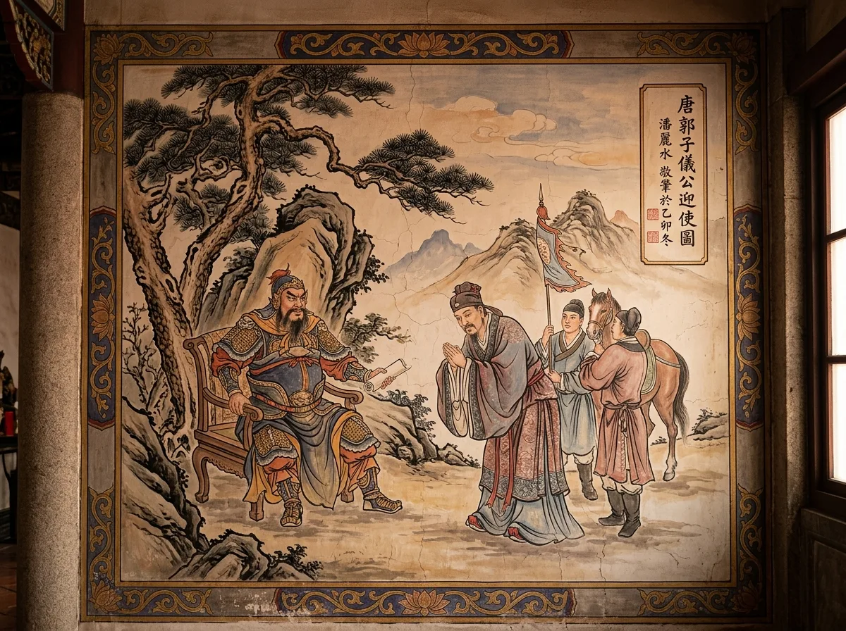南式彩绘：潘丽水语汇的壁堵人物