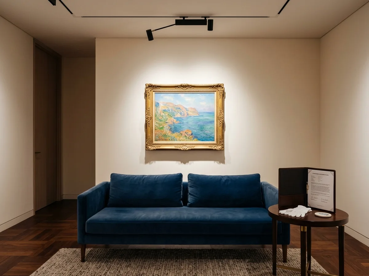 奢华展示・艺术品私人鉴赏室