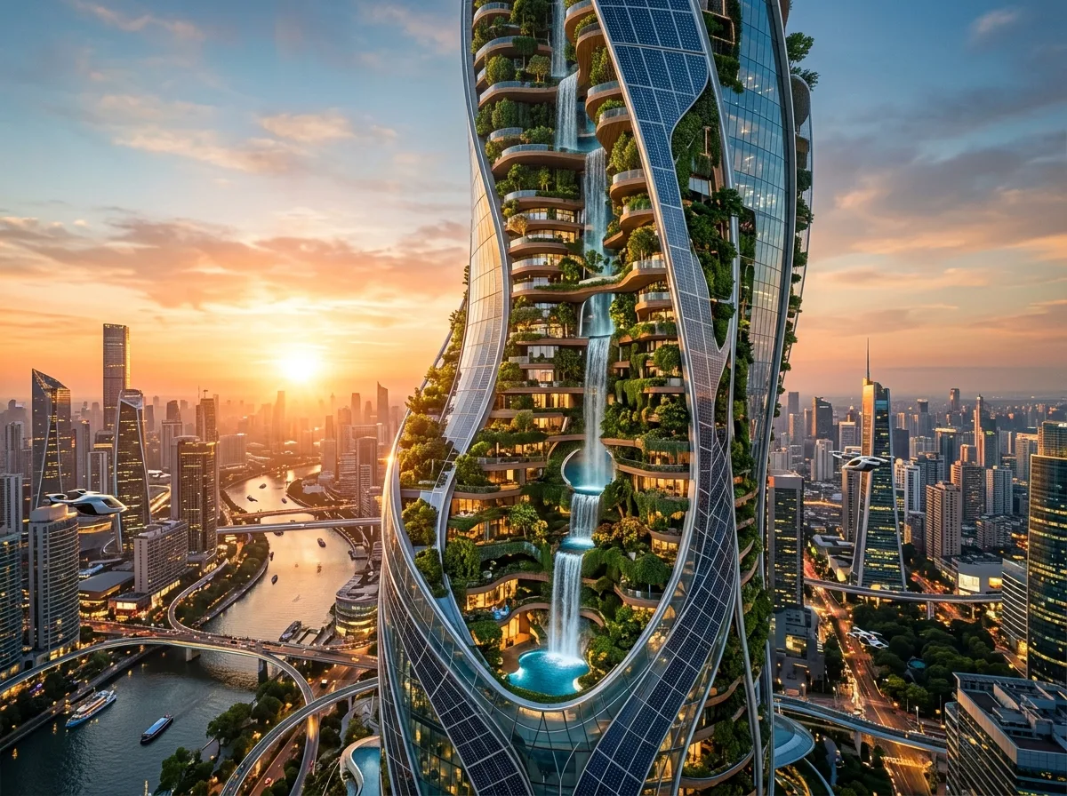 Symbiotic Green Future Tower