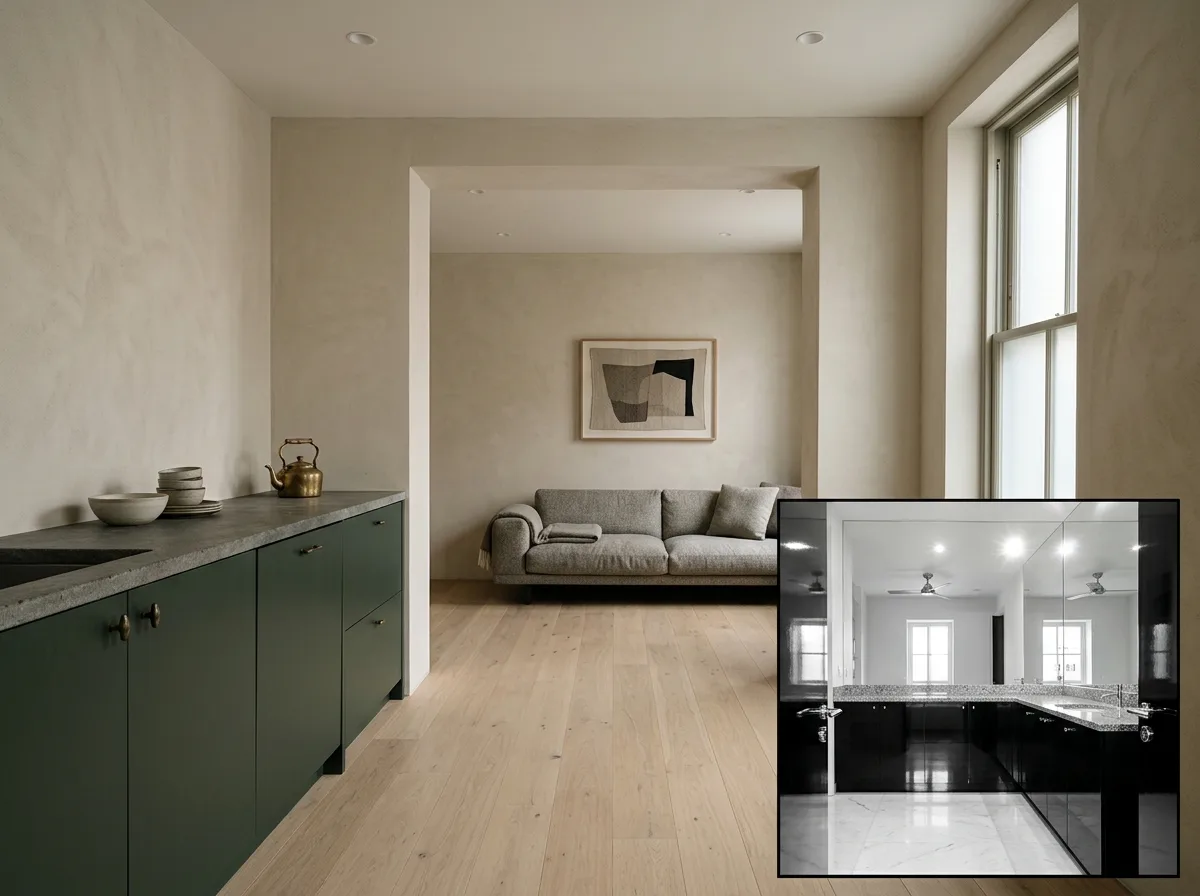 No mirrors: light needs to be absorbed