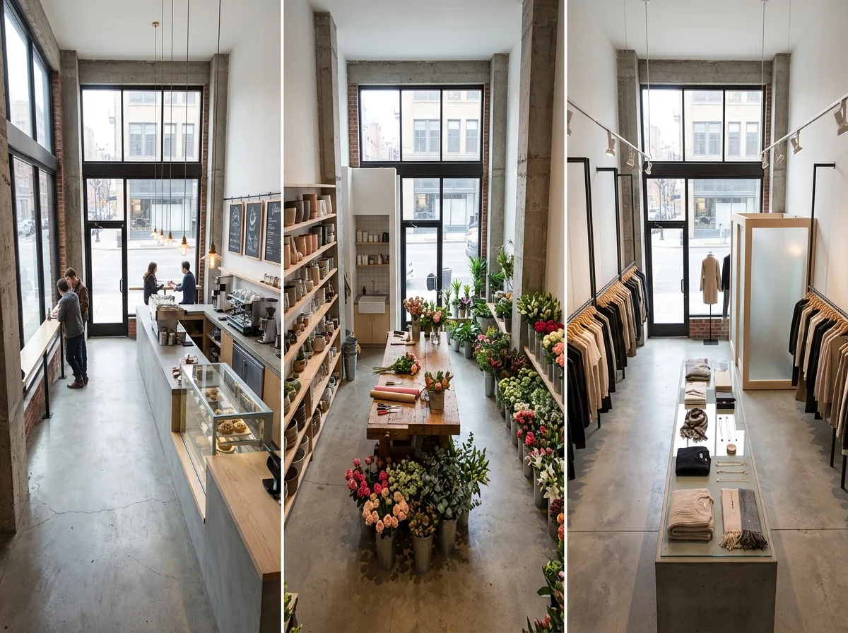 Three Business Type Proposals for an Empty Store