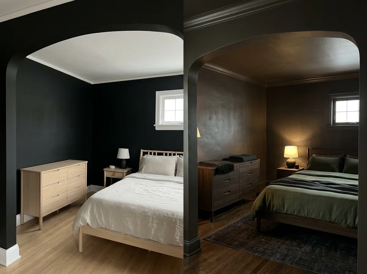 Dark Colors Aren't Just About Painting Walls Black