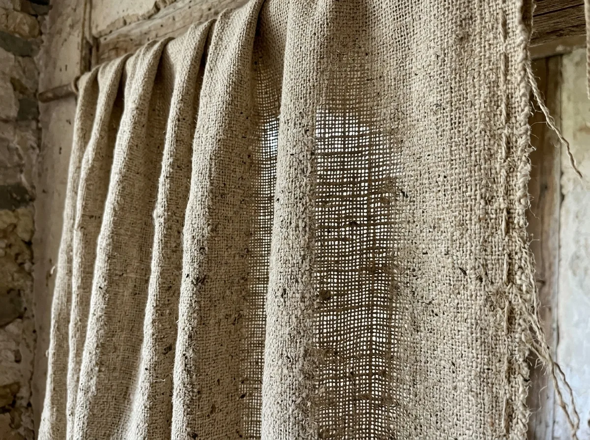 Hemp: So Coarse You Can See the Warp and Weft