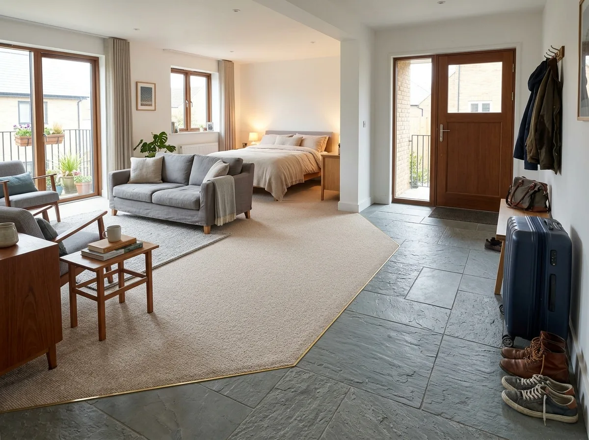 Zoning of Carpets and Hard Floors
