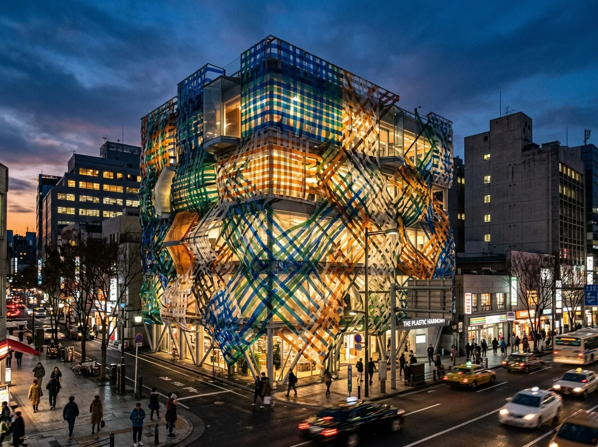 Weaving Light and Shadow: A Regenerative Facade