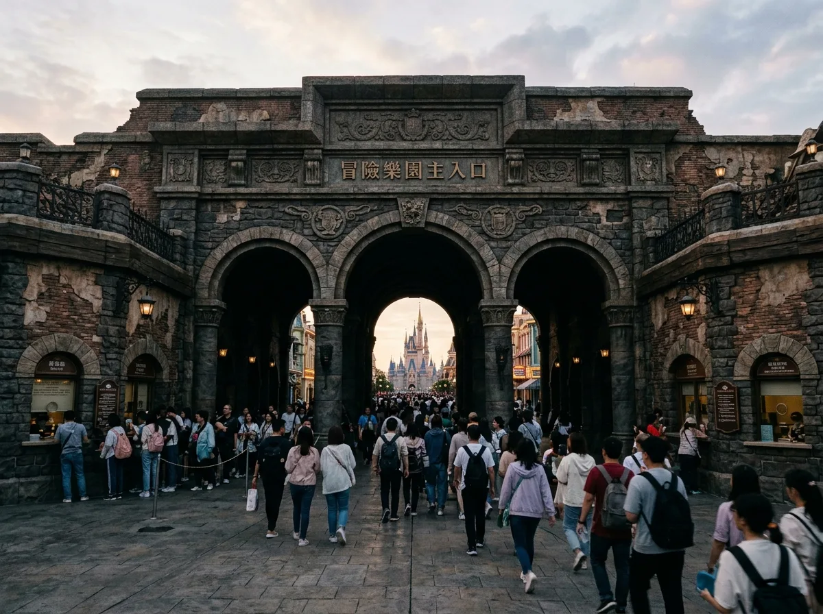 Park Entrance Gate: The Threshold Before Entering