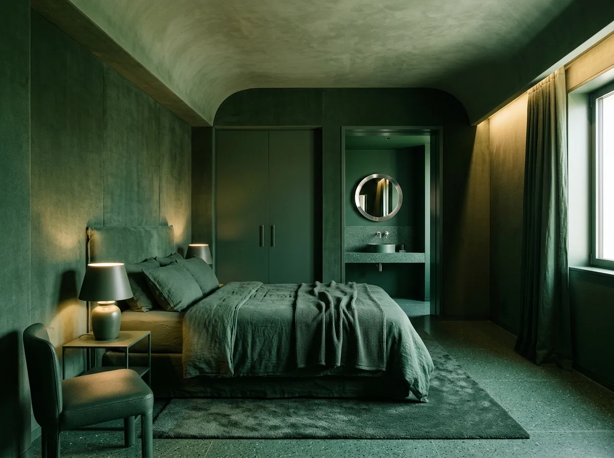 Monochromatic Room: A Single Color Throughout
