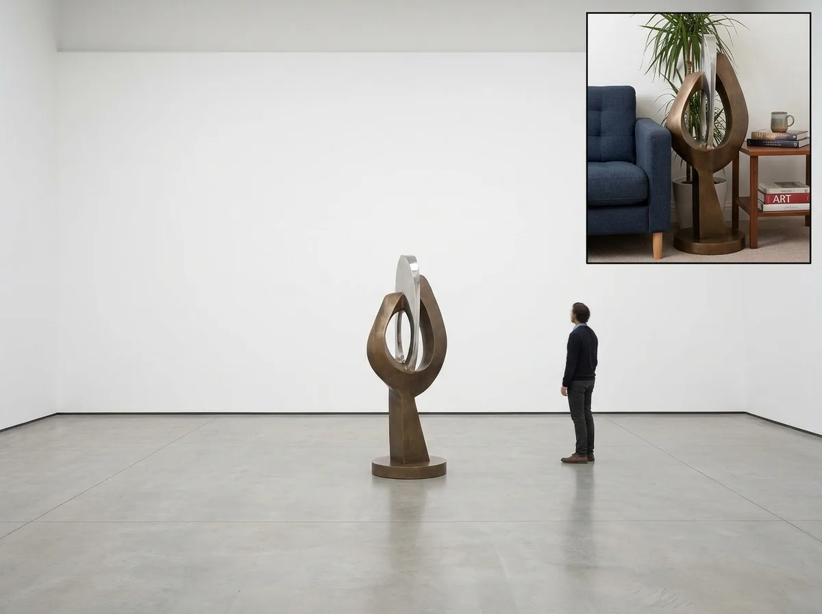 The Distance Between Art and Furniture: Don't Place Them Adjacent