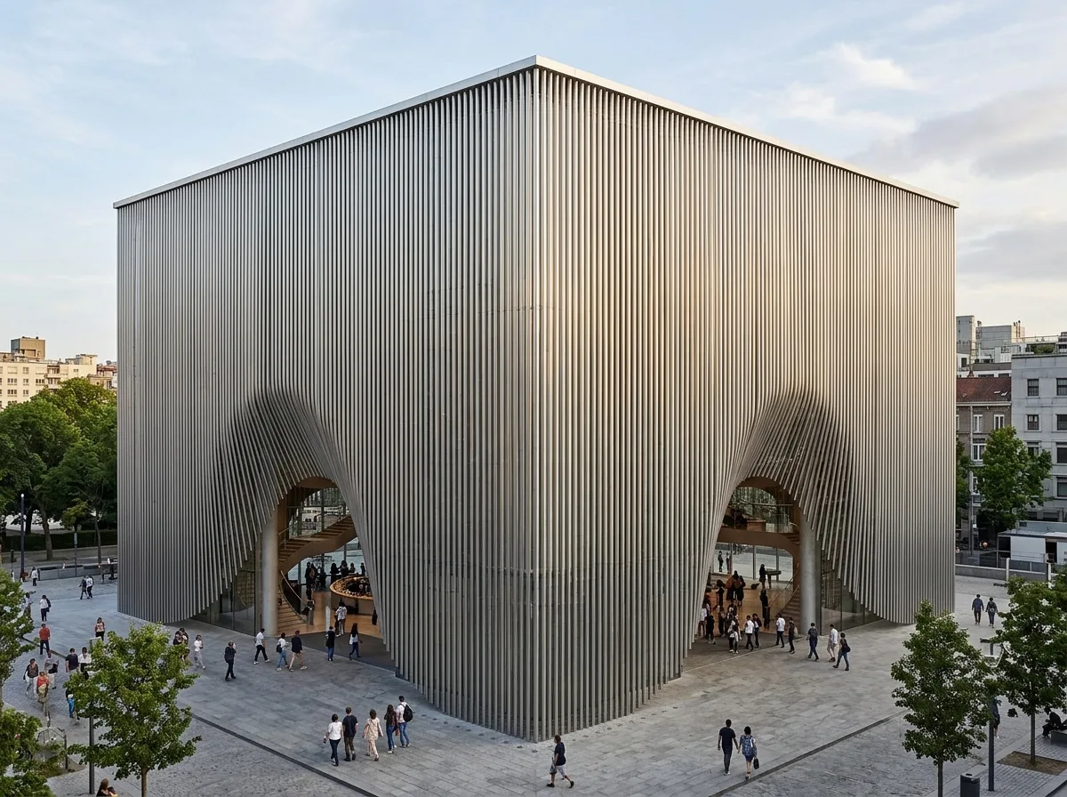 Opera House's Void: A Curtain Lifted from the Ground