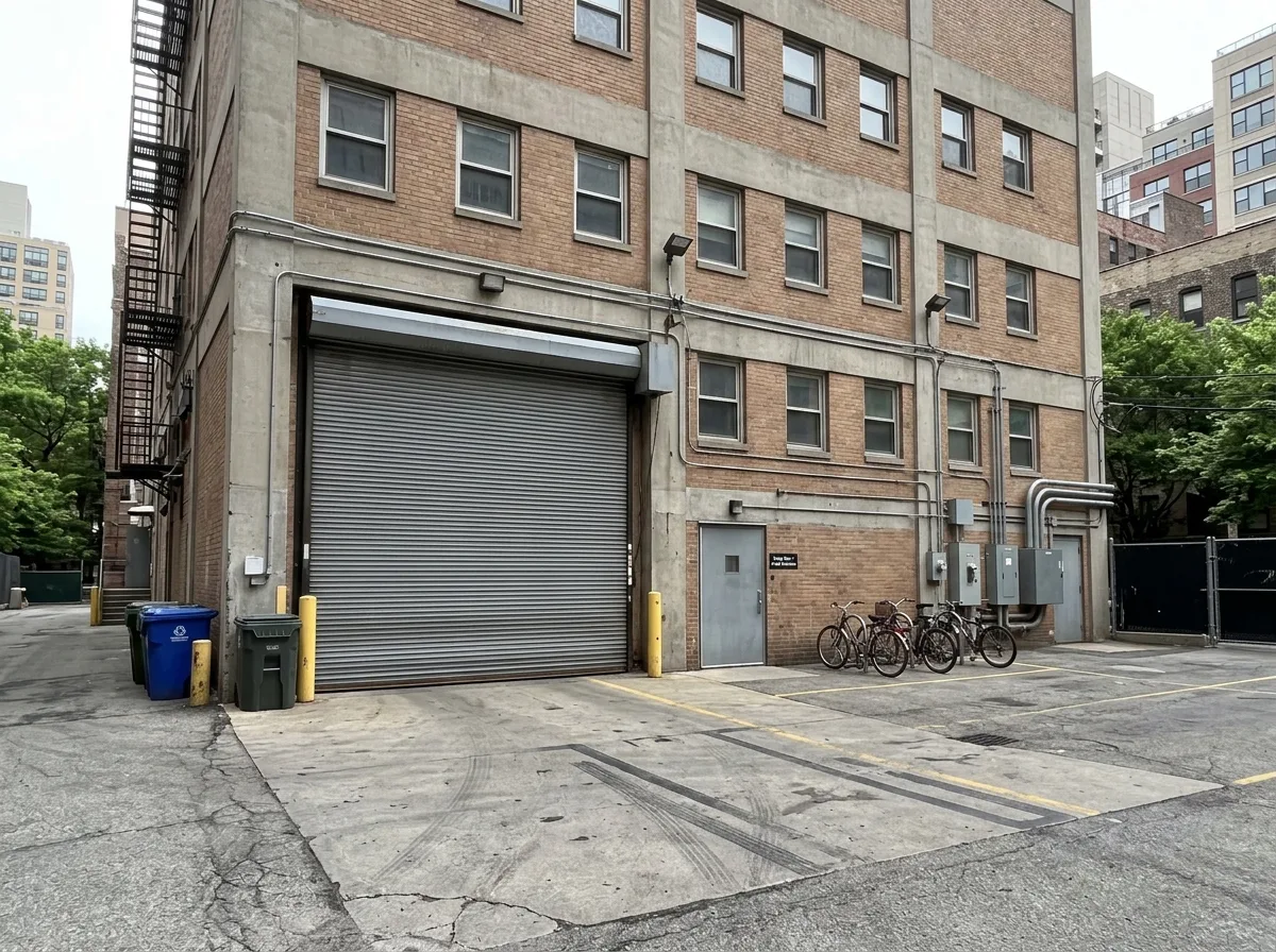 Theater - Loading and Backstage Facade