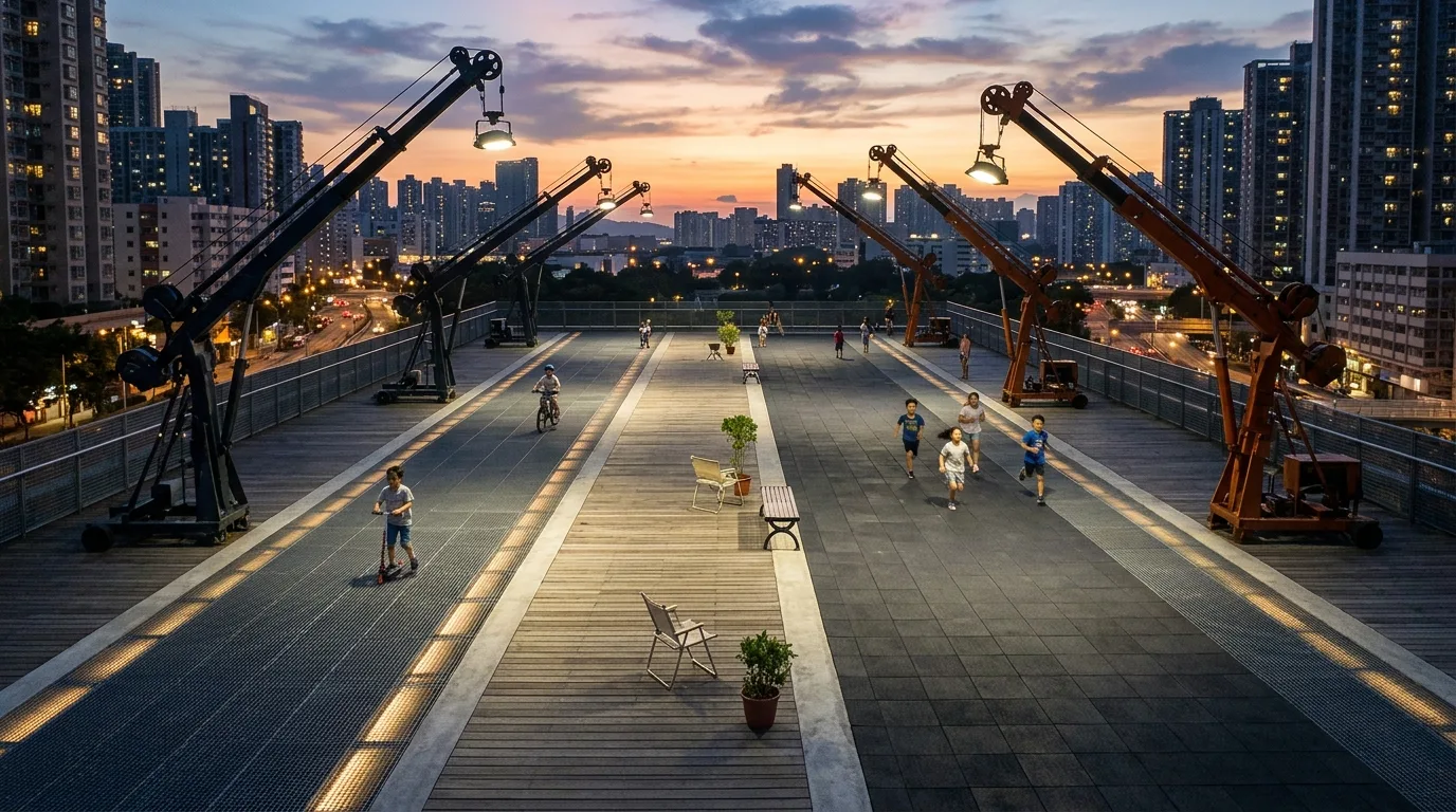 West 8 | Movable Elements: Letting the Plaza Reconfigure Itself