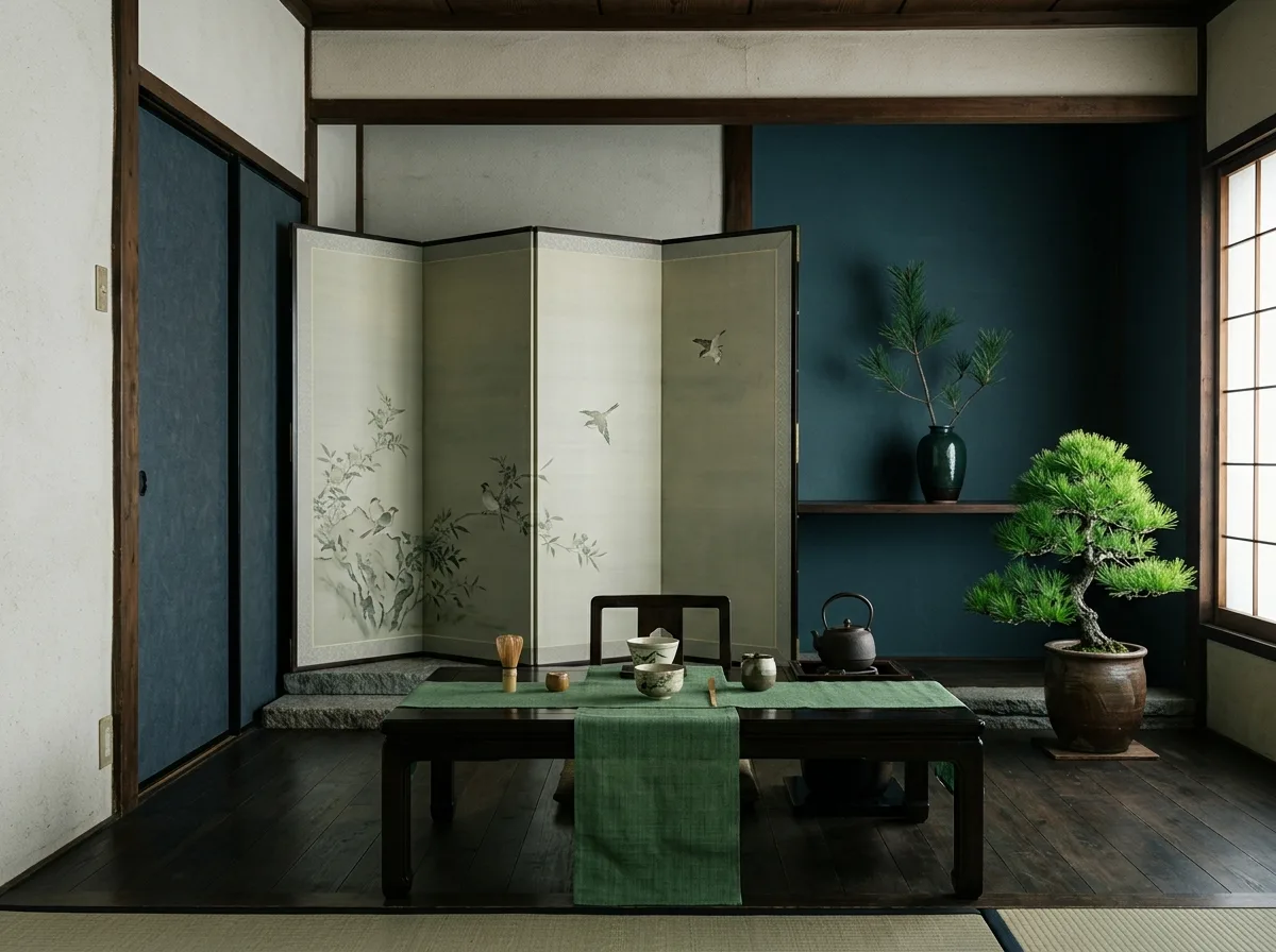 Bamboo Green and Pine Green: Greens Need Gray