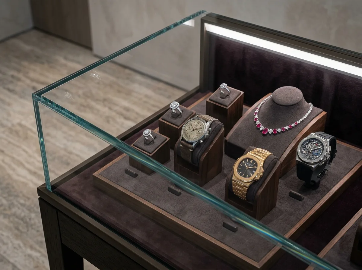 Glass Disappears: Low-Reflection Display Cases